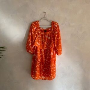 Who what wear tiered dress